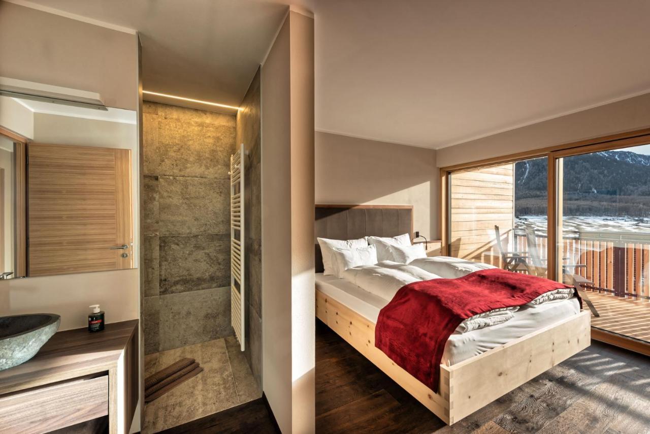 Silent Luxury Chalet Laiet St. Valentin auf der Haid Exteriör bild