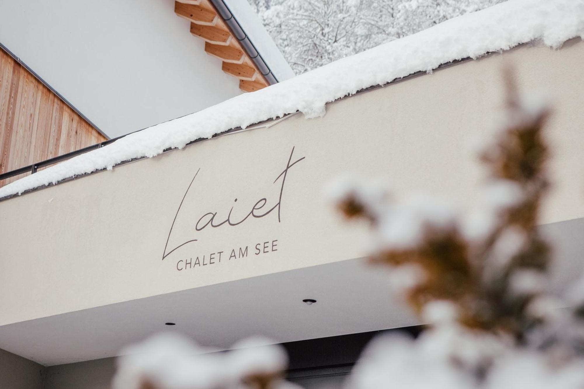 Silent Luxury Chalet Laiet St. Valentin auf der Haid Exteriör bild